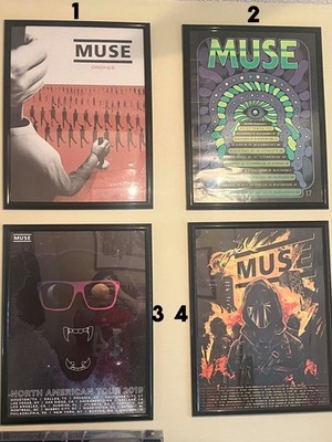 Muse Noth American Tour 2019 Poster