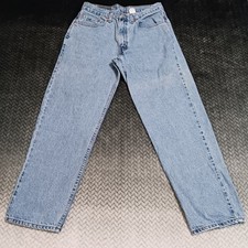 Vintage Levi's 550 Red Tab Jeans Mens 30x28 Blue Denim Workwear Straight Relaxed