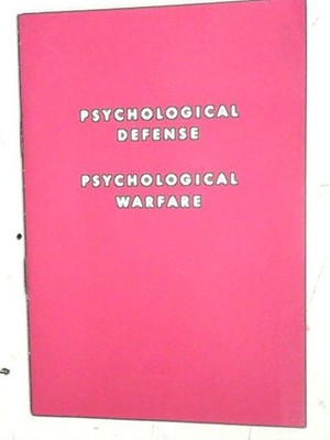 Psychological Defense - Psychological Warfare - aus dem Taschenbuch für Wehrfrag