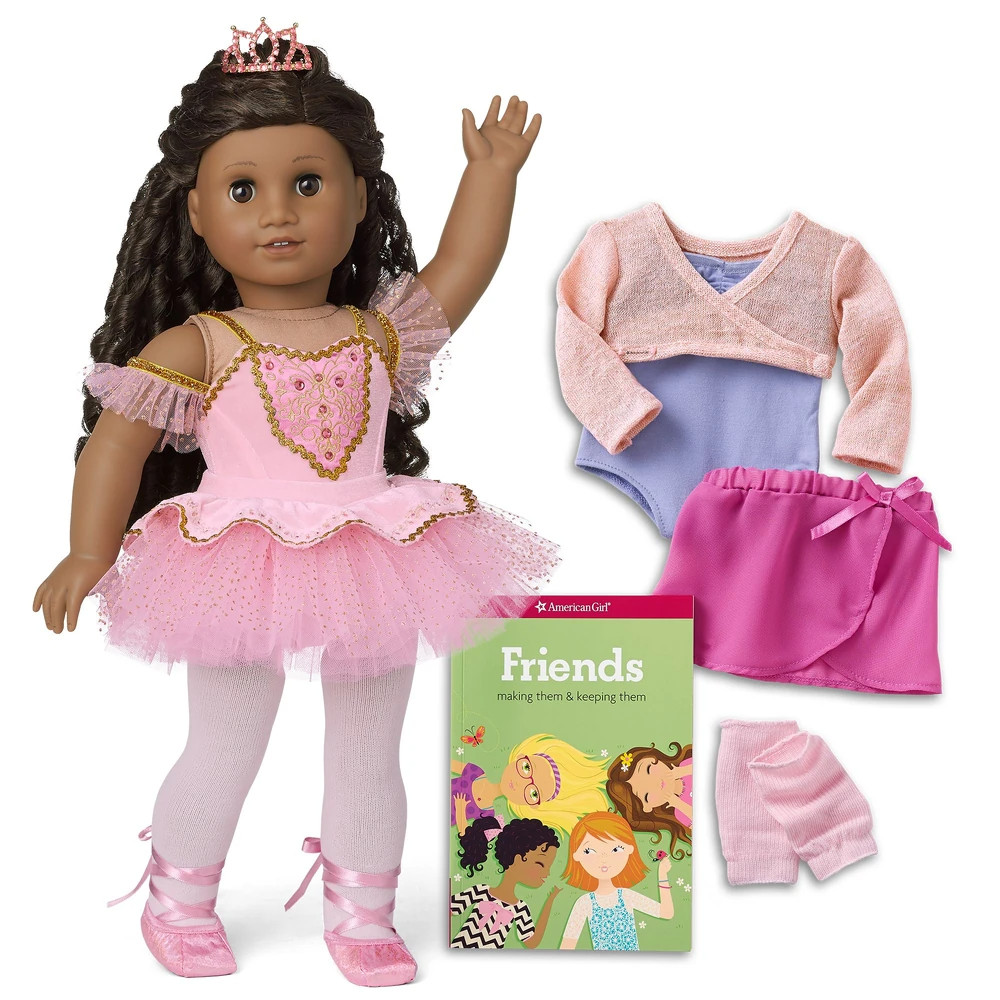 American Girl Sparking Ballerina 18 inch Doll & Outfit Truly
