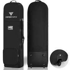 Golf Travel Bag with Wheels  Shoulder, 900D Heavy Duty Oxford Wear Resistant...