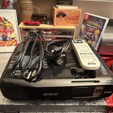 Epson EX7235 3LCD Projector Home Theater Only 61 Hours