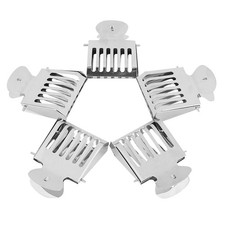 5Pcs BookClip Type Cage For Bee King Stainless Steel Escape Guard AntiRunnin BL