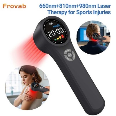 1760mW Near Infrared Laser 810nm 980nm Red Light Therapy for Back Neck Shoulders