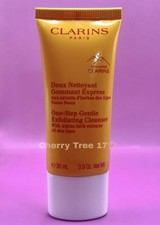 Clarins One-Step Gentle Exfoliating Cleanser 30ml - New & Sealed - Without Box