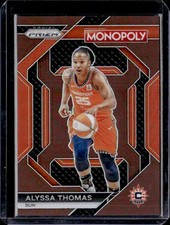 2024 Panini Prizm Monopoly WNBA #WNBA10 Alyssa Thomas All-Star Brown #/249