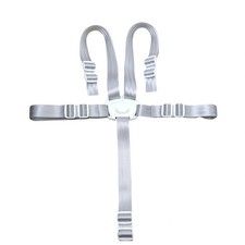 Universal 5-Point Harness Replacement Straps - Adjustable, Washable Safety Be...