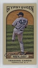 2011 Topps Gypsy Queen Mini Red Gypsy Queen Back Mariano Rivera #92 HOF n0c