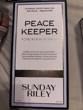 Sunday Riley Peace Keeper Acne Treatment Serum 1 fl oz 30 mL