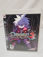 Disgaea 3: Absence of Justice (PS3, 2008) VGC Complete CIB Manual FREE SHIPPING