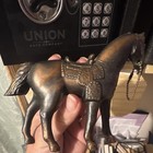 Bronze Horse Figurine with Saddle and Chain — photo 6
