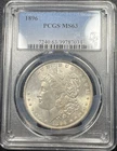 1896 Morgan Silver Dollar $1 PCGS MS63 Uncirculated Coin