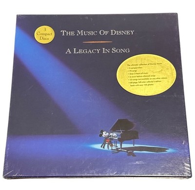 洋楽 THE MUSIC OF DISNEY A LEGACY IN SONG Julie Andrews, Dick Van Dyke, Phil Harris, Louis Prima, Maurice