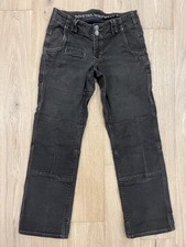 Dovetail Workwear Pants Women 8/30 Day Construct Cargo Double Knee. Black. B094