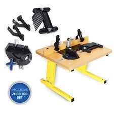 BAMATO Frästisch Oberfräsentisch RT-120 Oberfräse Tisch Zubehör 5,90 kg leicht