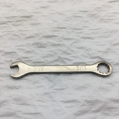 Oxwall Three Inch 5/32''x 5/16'' 12-Point Combination Wrench Vintage U.S.A.