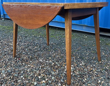 Vintage Dining Kitchen Table Teak Drop Leaf Retro Mid Century FREE UK DELIVERY🚚