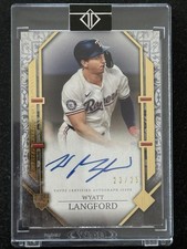 2024 Topps Transcendent Wyatt Langford /25 Auto Rookie