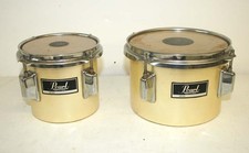 Pearl 6  & 8  Concert Toms drums