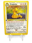 Pokemon Dragonite 4/62 Fossil Holo Rare 1st Edition Italian Played