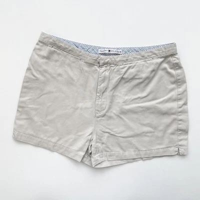 Women’s Tommy Hilfiger shorts. Cream. Size U.K. 12. - Image 1 of 3