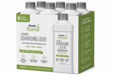 Dish Drops Original Scent Dish Soap Heavy Duty Grease Cutting Pack of 6 bottles