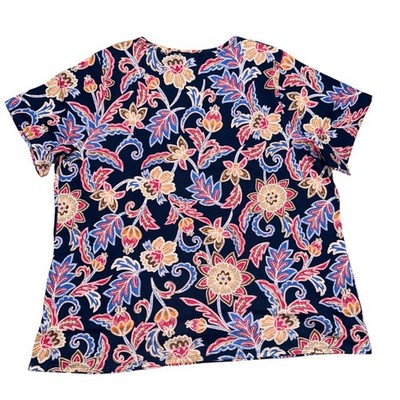 CROFT & BARROW PLUS ESSENTIAL CREWNECK SHORT SLEEVE TEE WOMEN'S SZ/ 3X
