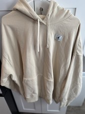 Nike Air Jordan Men's Flight Sweatsuit Statement Fleece Tracksuit Oatmeal XL