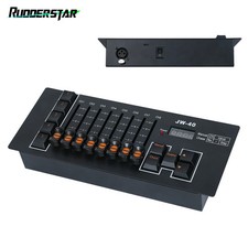 Black Console DMX Control Channel Light Controller for Live Concerts DJ Disco