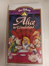 Alice in Wonderland VHS 1994 Disney Masterpiece Collection Animated Movie 036