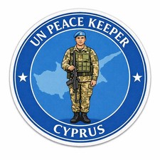 3" UN PEACE KEEPER CYPRUS Patch Badge Patches Badges