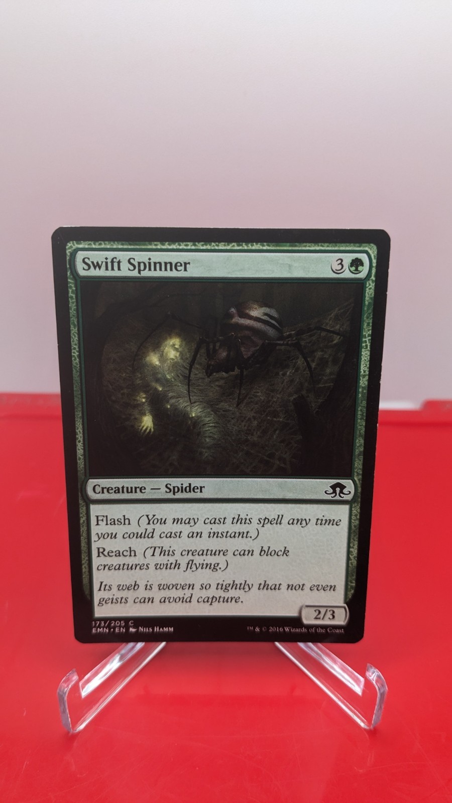 MTG #173/205 Swift Spinner (EMN) Eldritch Moon Magic The Gathering LP