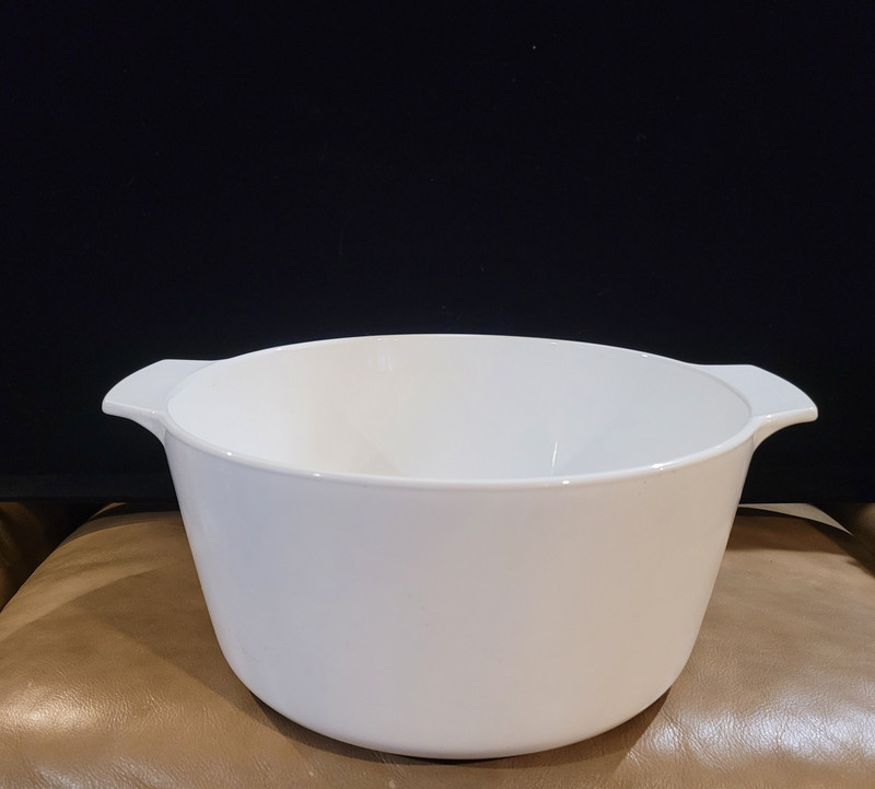 RARE Corning Ware Range Topper N-5-B Frost White 5qt Dutch Oven Casserole