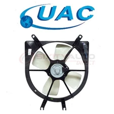 UAC Engine Cooling Fan Assembly for 1999-2000 Honda Civic - Belts Clutch hv