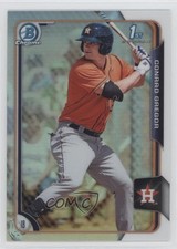 2015 Bowman Chrome Prospects Refractor 231/499 Conrad Gregor #BCP55 1b8