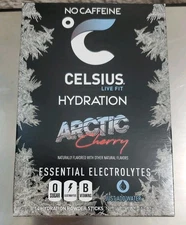 Live Fit, Hydration, Essential Electrolytes, No Caffeine, Arctic Cherry, 14
