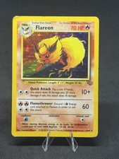 Pokémon TCG Flareon Jungle 3/64 Holo Unlimited Holo Rare on eBay