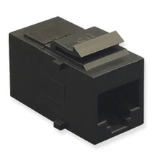 ICC MODULE COUPLER CAT 6 BLACK IC107CP6BK UPC 633758025324 - Installation Equ...