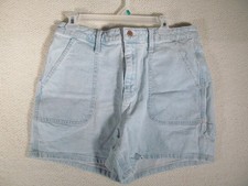 Universal Thread Goods Co Midi Womens Light Blue Wash Denim Shorts Sz 12