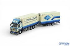 Treno rimorchio refrigerato Tekno C. Vreugdenhil Scania 113 85090