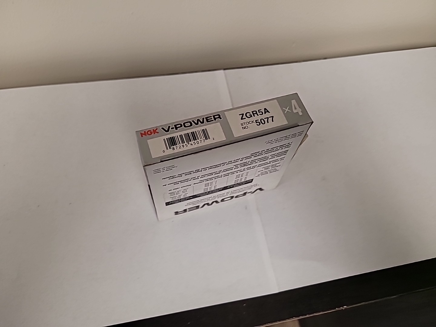 QTY 4 NGK V-Power Spark Plug ZGR5A 5077 for 1993 BMW 325i