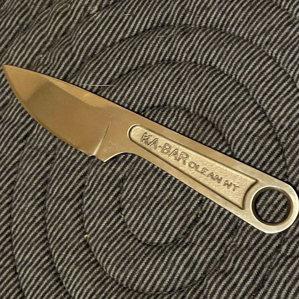 KA-BAR Llave forjada de caída hoja fija 3” 425 CS NUEVA EN CAJA Foto 2 de 4