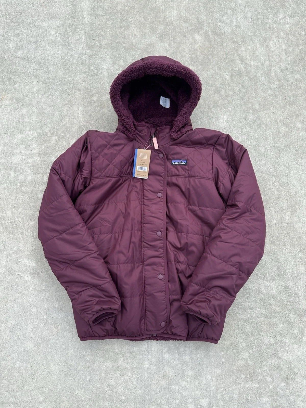 Patagonia Women's Down Sweater Hoody Puffer Jacket Size S