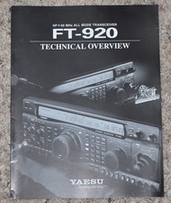 Yaesu FT-920 HF 50MHz All Mode Transceiver for sale online | eBay