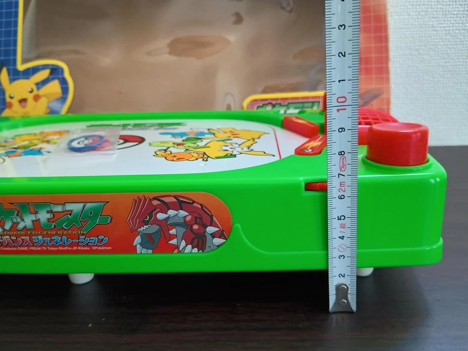 Mini mesa de hockey de aire Tomy Pokémon generación avanzada con caja - exclusiva de Japón Foto 3 de 4