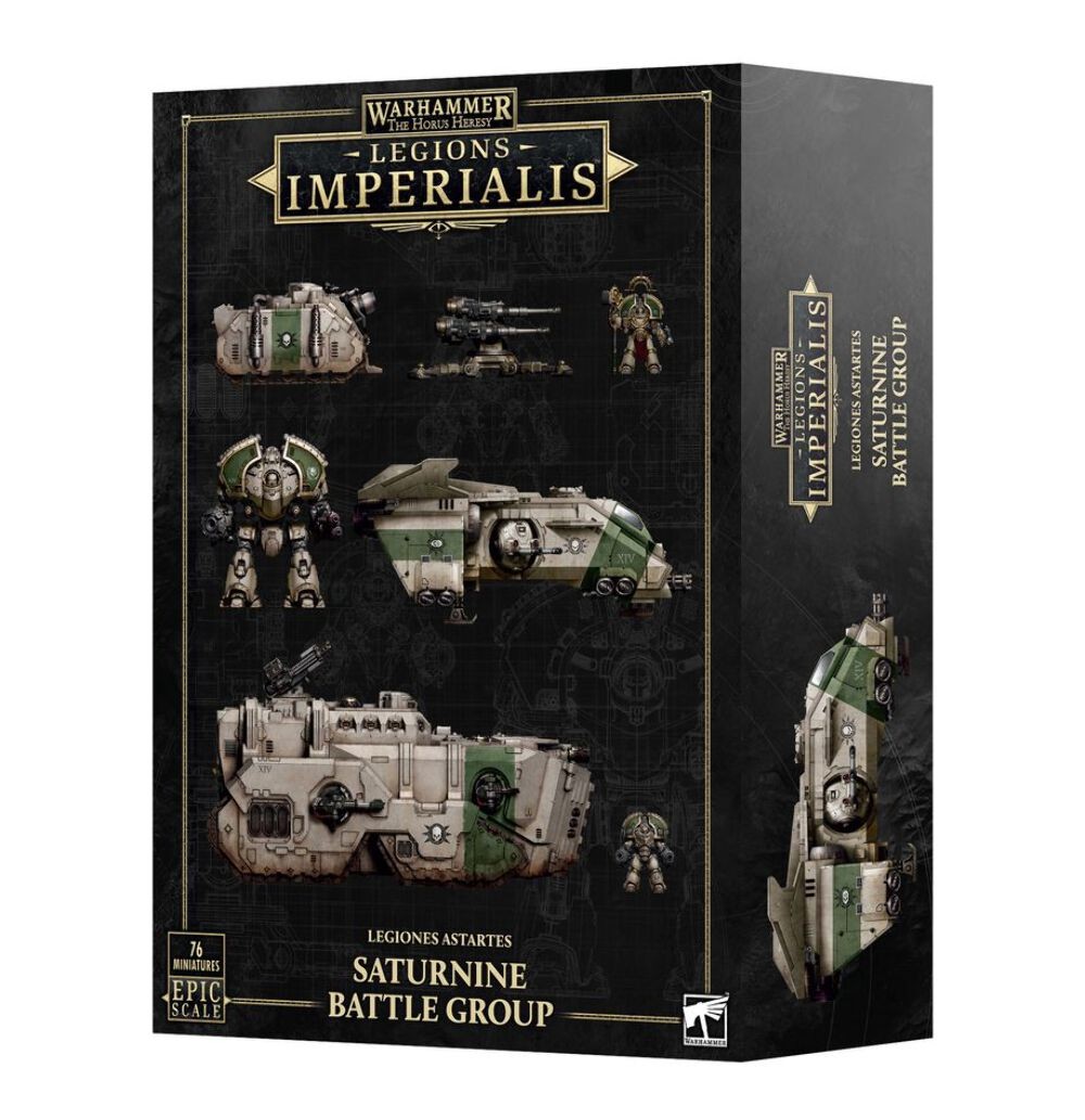 LEGION IMPERIALIS: LEGION ASTARTES: SATURNINE BATTLE GROUP GAMES WORKSHOP 10% Of