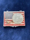 2016 AMERICAN SILVER EAGLE 1oz FINE SILVER $1 COIN; 31.10G 999 SILVER LOT 4
