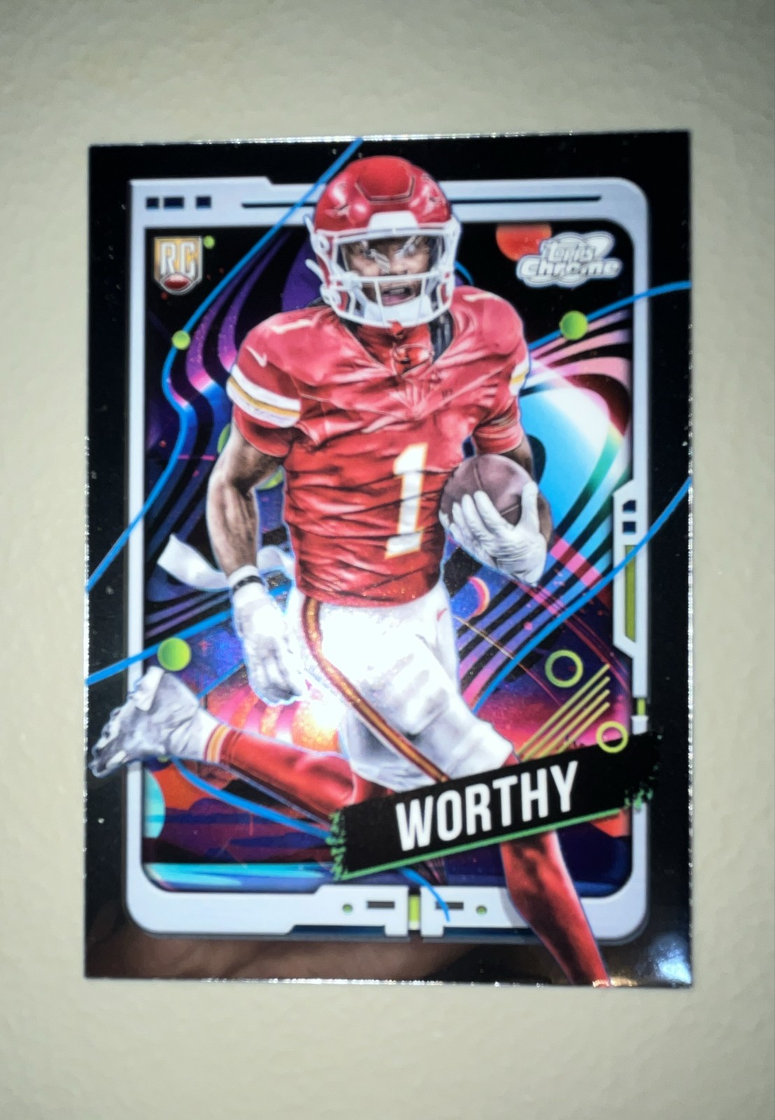 2024 Topps Cosmic Chrome - Rookies Xavier Worthy #146 (RC)