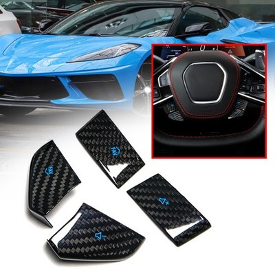 Steering Wheel Volume Button Trim for C8 Corvette Stingray Z06 Z51 Interior Trim