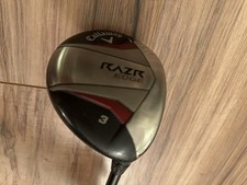 Callaway razr edge 3w wood w/ stiff flex shaft
